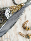 Pearl Bikini Silver Snake