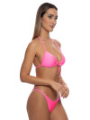 Push-up Bikini Cosita Buena Neon Pink Shiny
