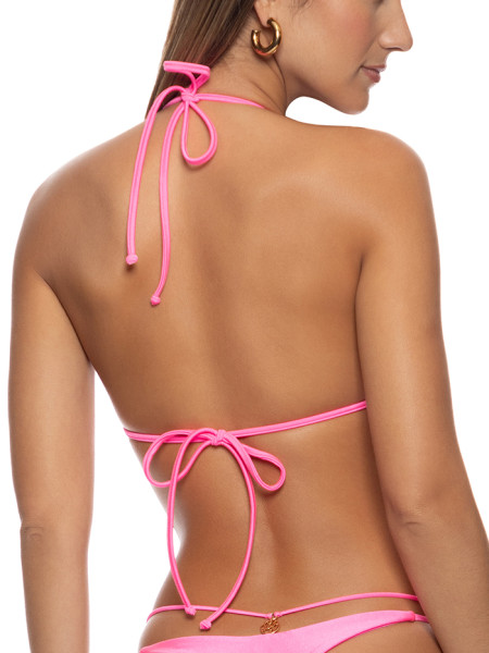 Push-up Top Cosita Buena Neon Pink Shiny van Luli Fama