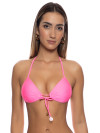 Push-up Top Cosita Buena Neon Pink Shiny