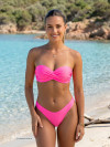 Push-up Beugelbikini Cosita Buena Neon Pink Shiny