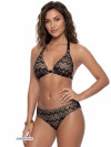 Halter Bikini Midnight Currents Black