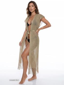 Long Caftan Golden Queen by Luli Fama
