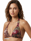 Pink Orchid Halter Top Orchid/Leopard