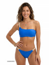 One Shoulder Bikini Sail On Blue