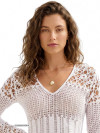 Short Dress Day to Night Ivory