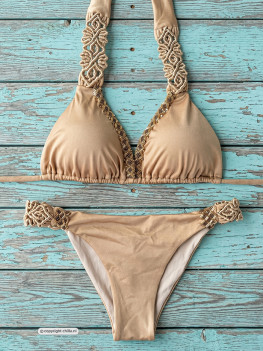 Bikini Macrame Gold Beaded van Specials 2