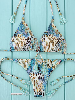 Bikini Blue Animale Beaded van Specials 2